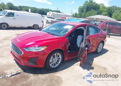 2020 Ford Fusion Se из США, поврежденный, VIN 3FA6P0HD4LR250204